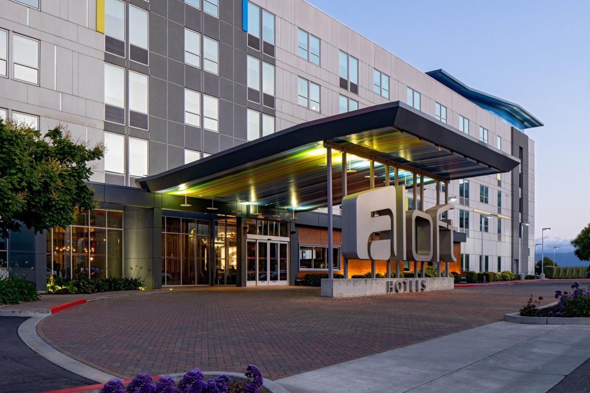 Aloft Santa Clara - San Jose North São José Exterior foto